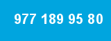 977 189 95 80 977 189 95 80